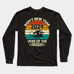 Happy chinese new year, year of the dragon Long Sleeve T-Shirt